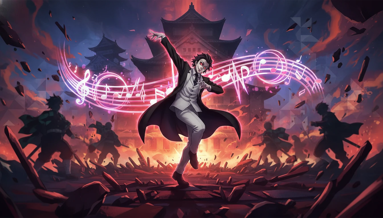 Análise: A controvérsia sobre uma dança inesperada de muzan kibutsuji no clímax de demon slayer