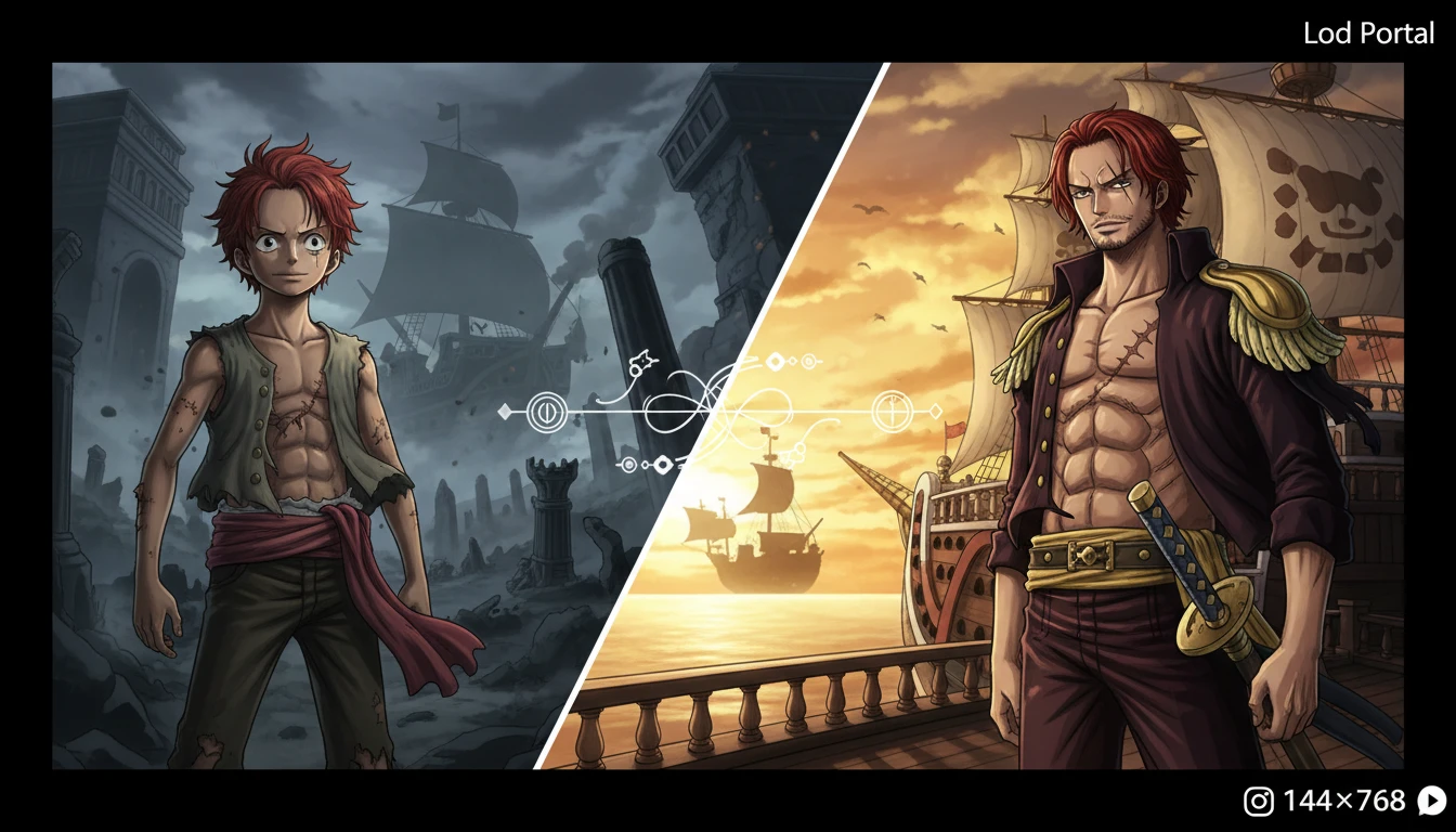 Análise da cronologia de shanks: Da infância em god valley à ambição pelo one piece