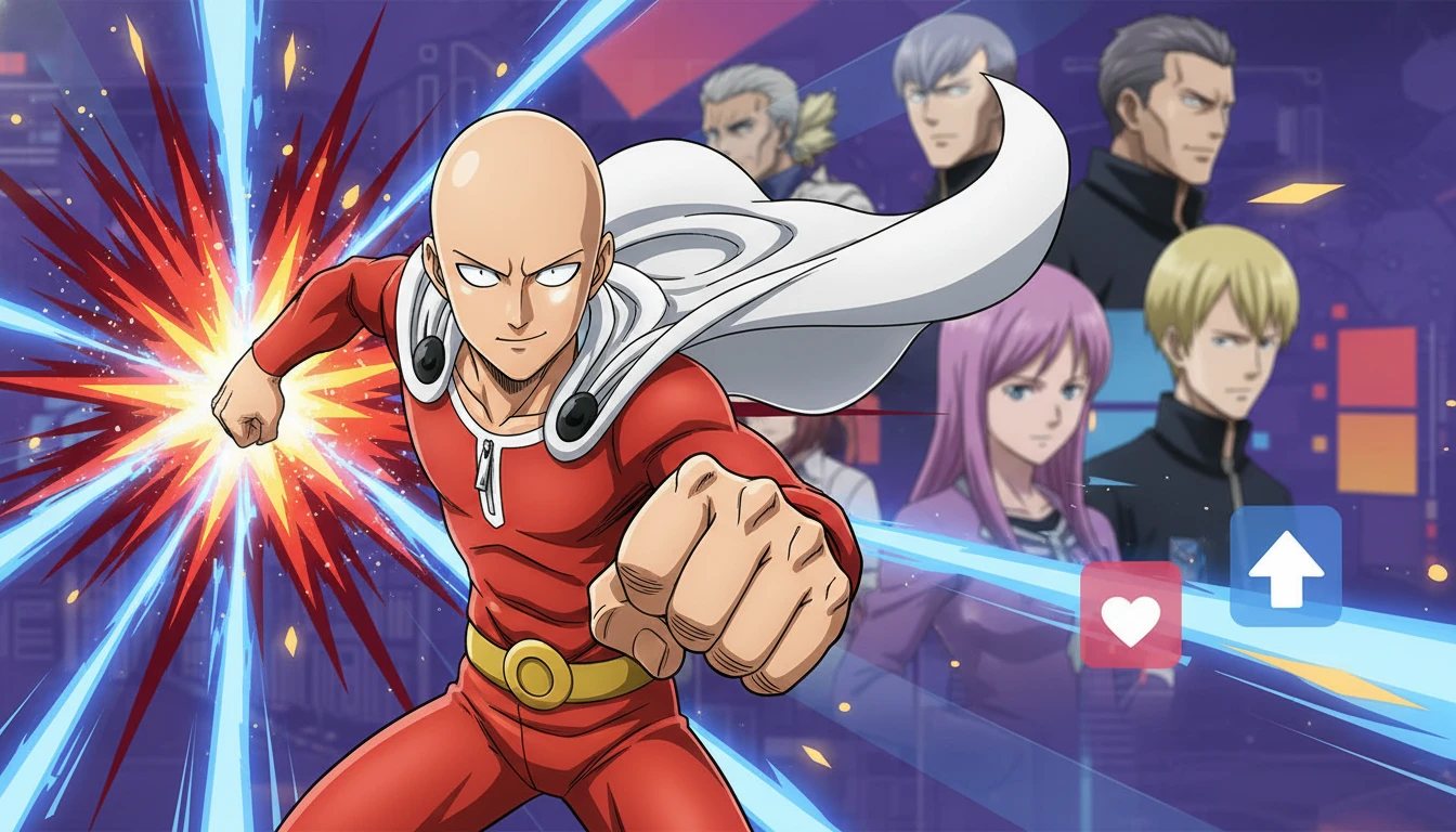 Análise inicial da recepção do primeiro episódio da terceira temporada de one-punch man