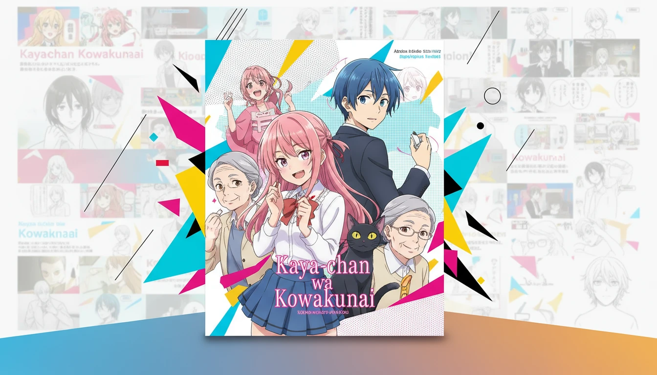 Anime 'kaya-chan wa kowakunai' revela elenco adicional e data de estreia para janeiro de 2026