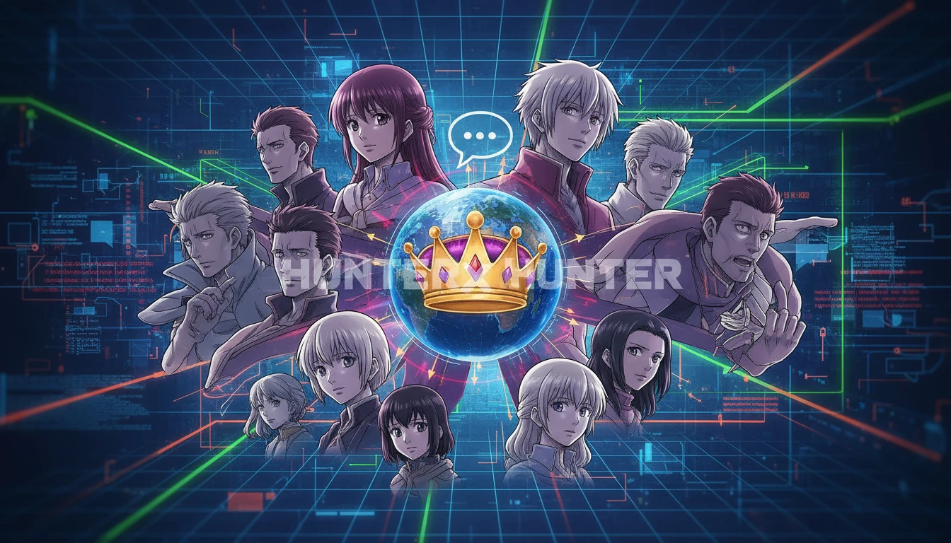 Comunidade de hunter x hunter debate os melhores momentos e personagens do arco sucessório