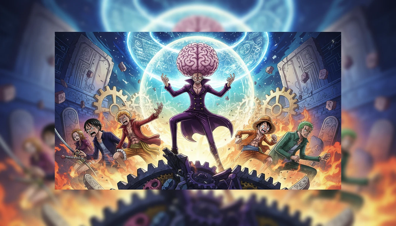 Episódio 1154 de one piece revela a verdade por trás do plano secreto de vegapunk