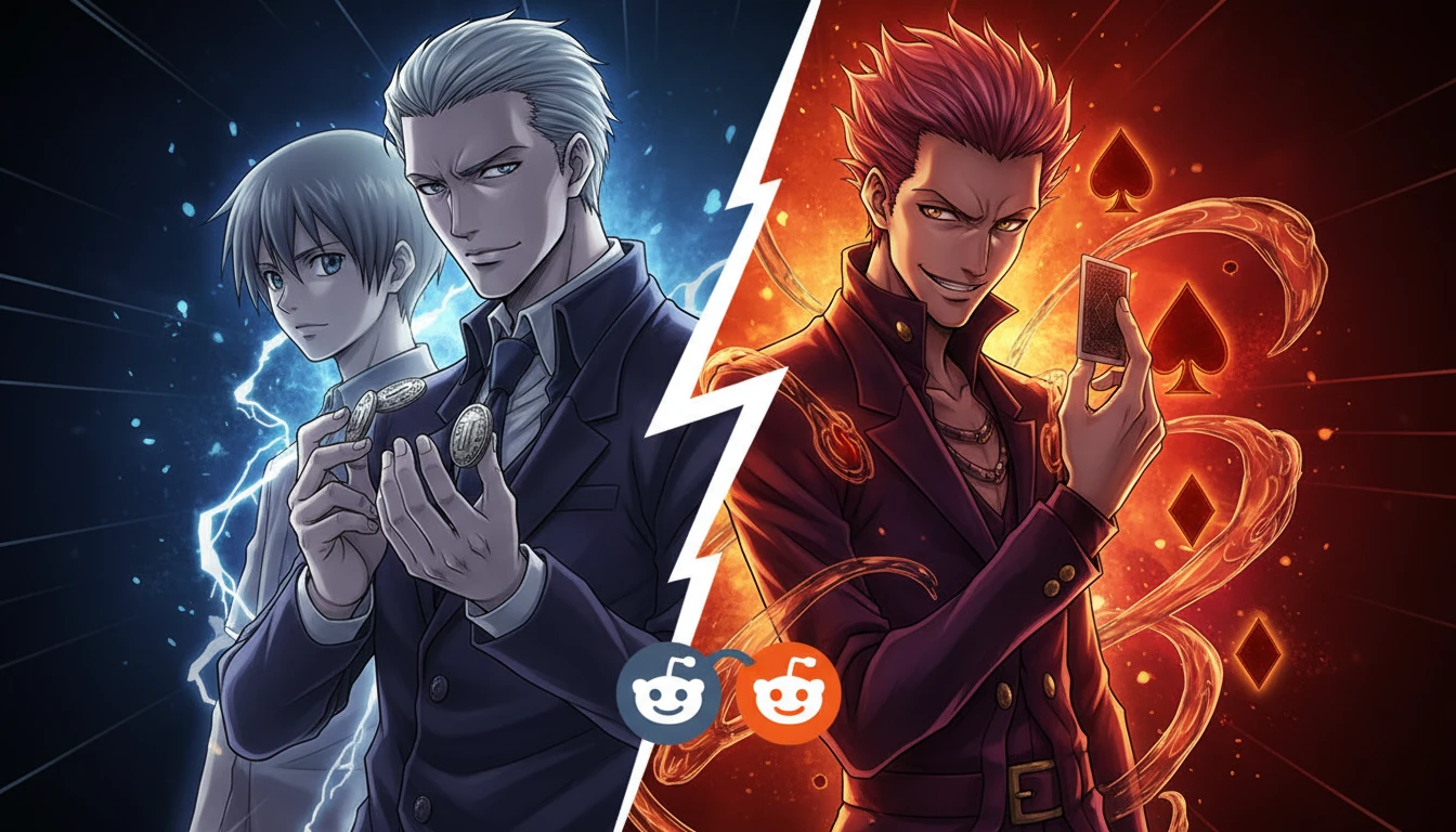 Fã de hunter x hunter debate a inevitabilidade do confronto entre gotoh e hisoka