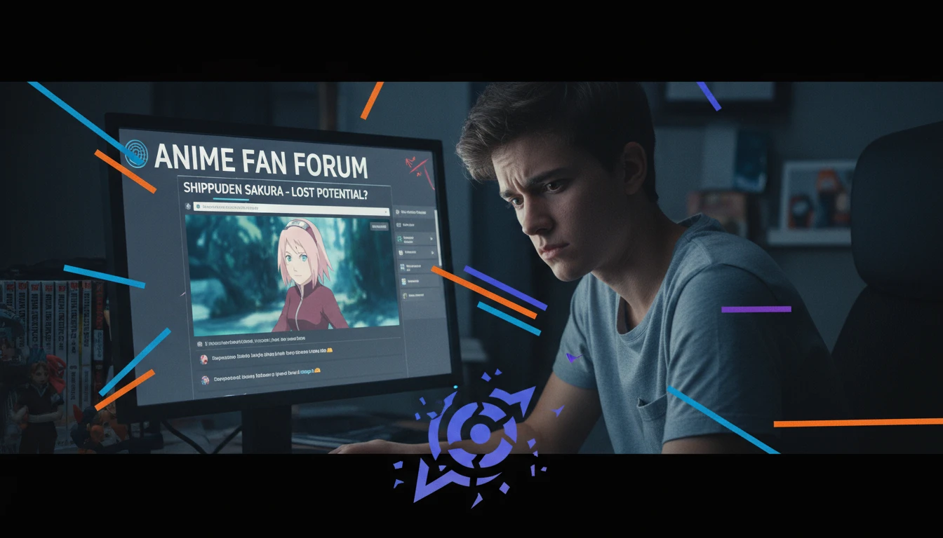 Fã de naruto expressa profunda decepção com naruto shippuden e o desenvolvimento de sakura
