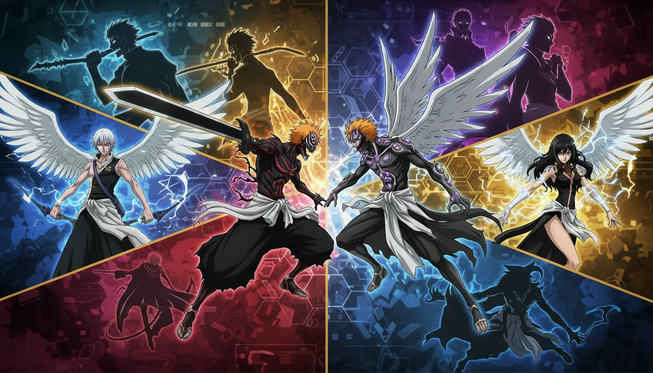 Fãs de bleach debatem qual raça possui a transformação mais impressionante do anime