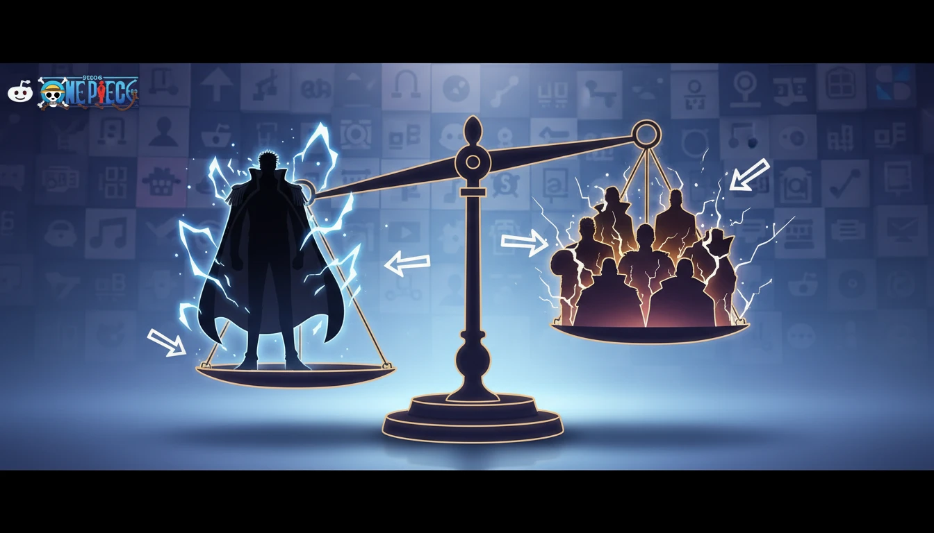 Fãs debatem a queda de poder dos vice-almirantes de one piece em comparação aos tempos antigos