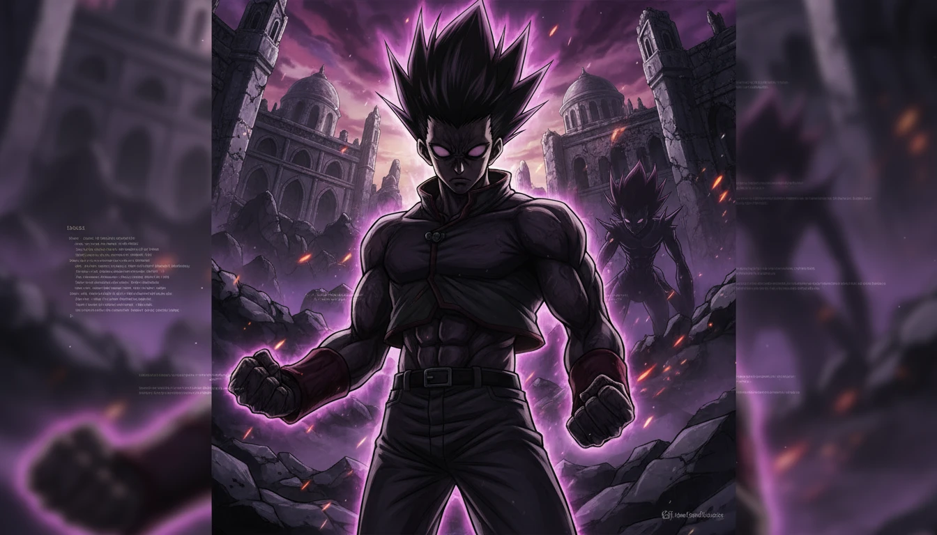 Fãs debatem o poder do 'gon furioso' no auge do arco das formigas quimera em hunter x hunter