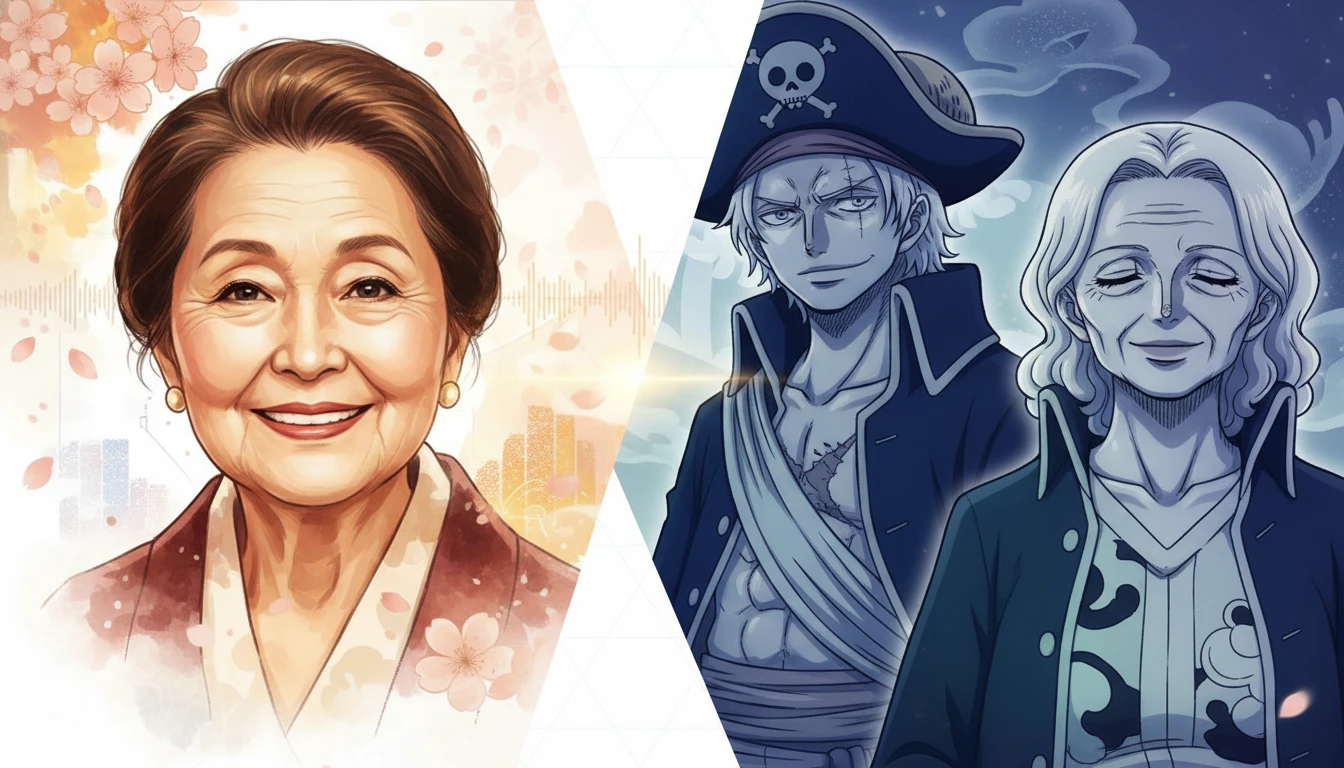 Juli erikson, voz icônica de kokoro e tsuru em animes, falecia aos 86 anos